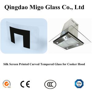 Siebdruck gebogenes Glas