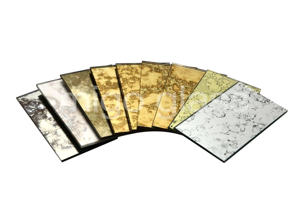 antique mirror-water mark