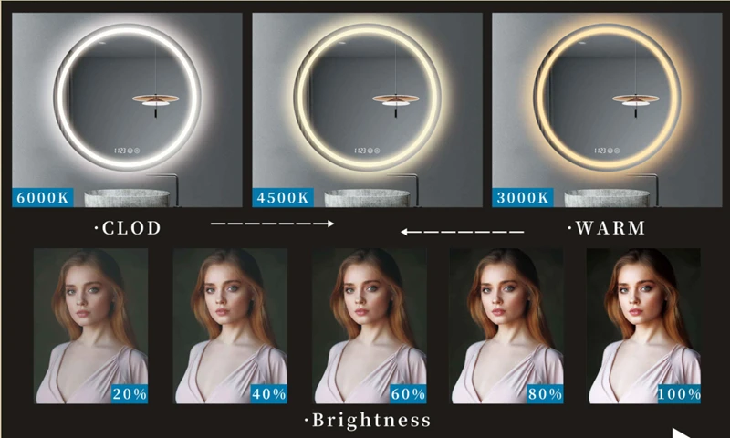 brighness and lighting color brighness and lighting color