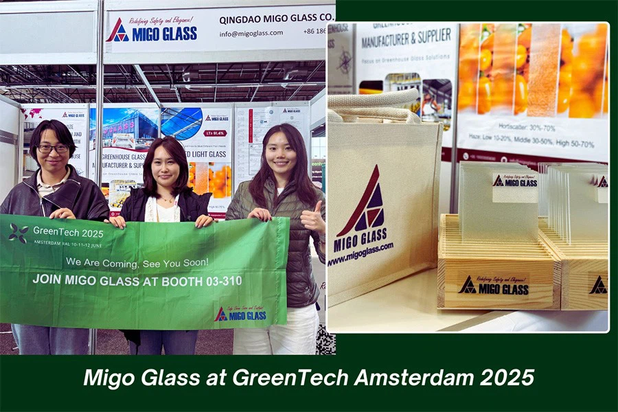 MIGO GLASS At GreenTech 2025 MIGO GLASS At GreenTech 2025