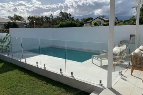 pool fencing glass pool fencing glass