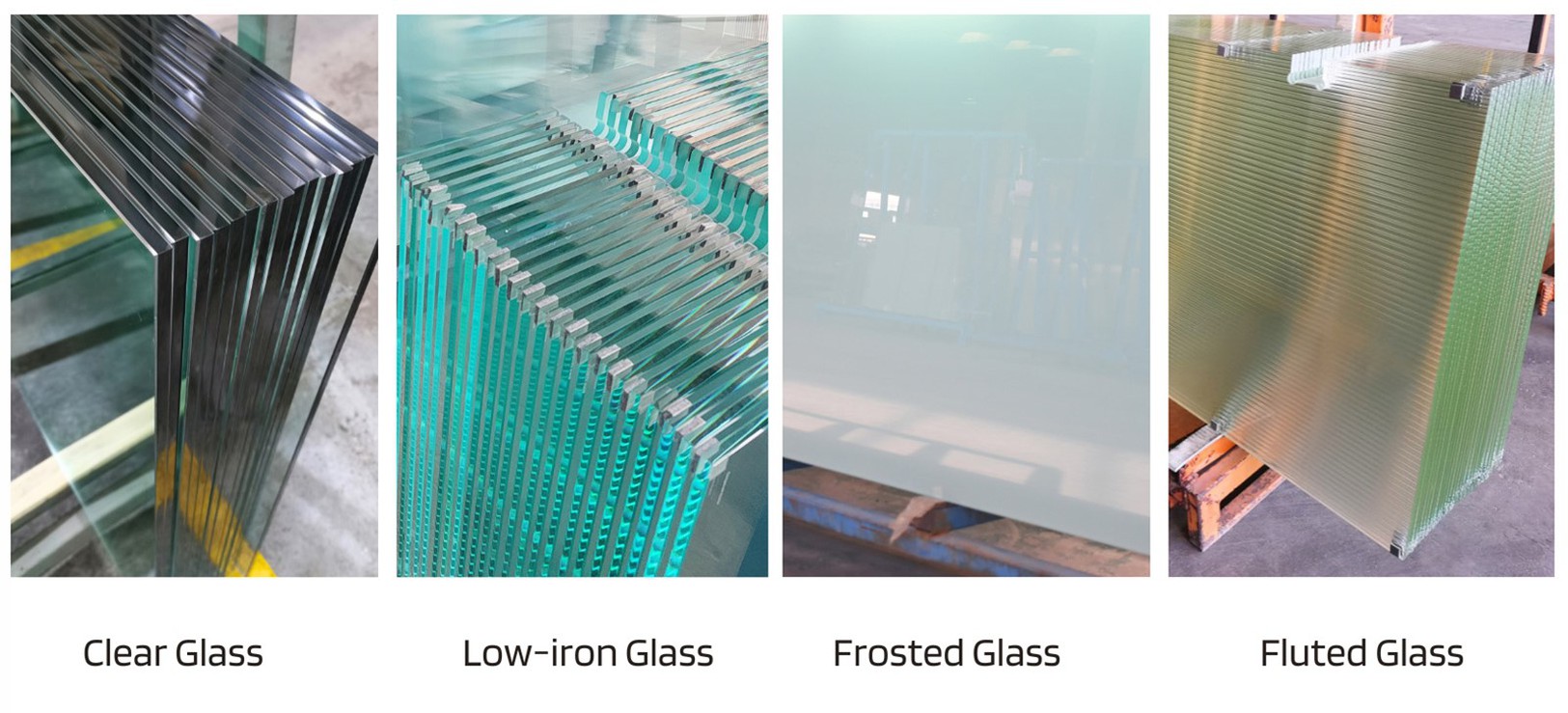 SHOWER GLASS TYPES SHOWER GLASS TYPES