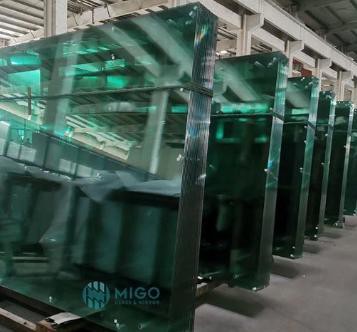 Padel Court Glas für den Bau