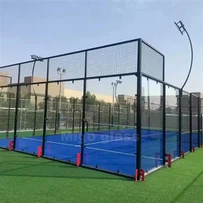 Padel Hurrikansichere Glaswände
