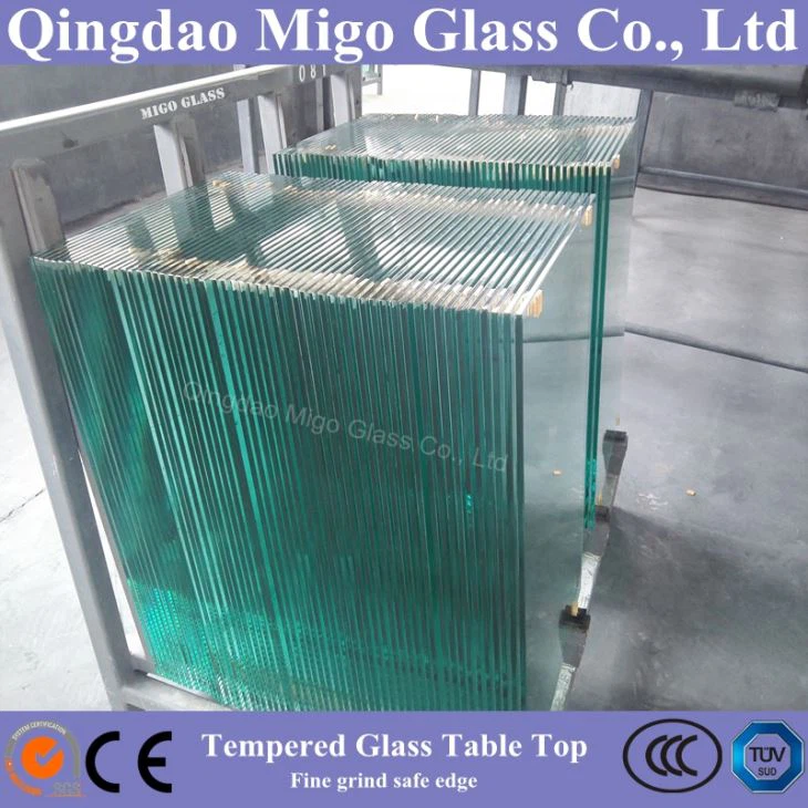 clear toughened glass panel 