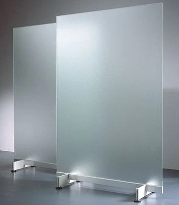 Frosted Railing Glass