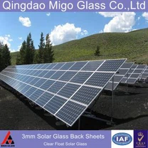3mm SolarGlas Rückenblätter