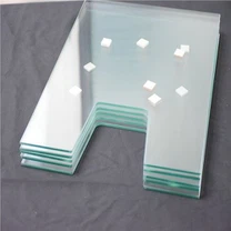 CNC-bearbeitetes Glas