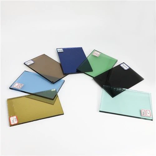 Getöntes reflektierendes Konstruktionsglas